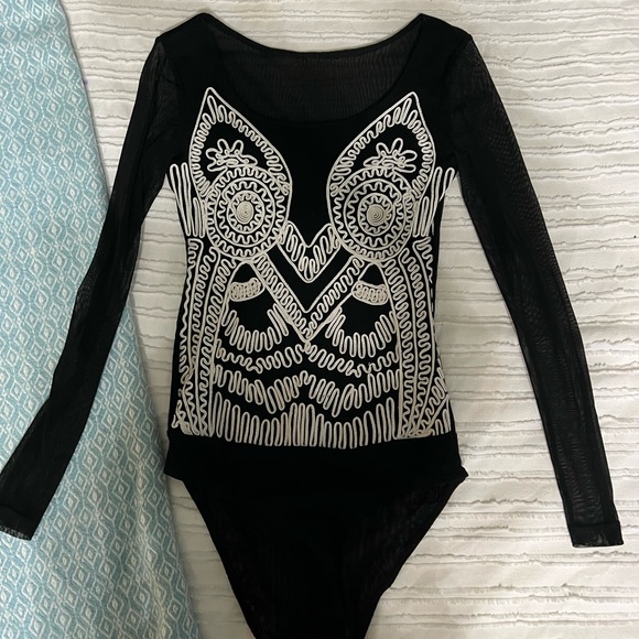 Nite and Day Bodysuit. Very Classy, but Sexy!  Size S. Great Fit! - Picture 2 of 4